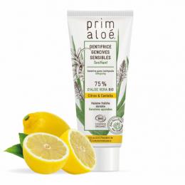  Dentrifrice Prim aloe Gencives Sensibles Tonifiant 