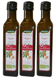 Huile gourmande d'argan Bio