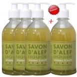 3 Savons d Alep liquides Jasmin + 1 GRATUIT 