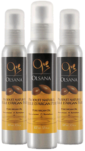 Huile d'argan Premium 100% pure et désodorisée