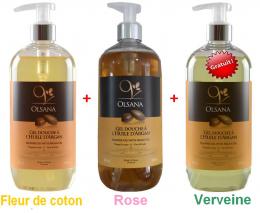 Gel Douche Douceur Argan  2 + 1 Offert 
