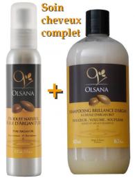 Masque & Shampoing Brillance Argan  