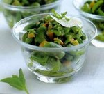 salade de feves à l'huile d'argan